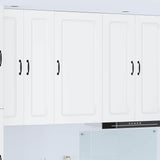Dishwasher Panel Kalmar White 50 x 31 x 100 cm Engineered Wood 884774