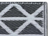 310419 Outdoor Carpet ARAKIL Black 190x290 cm PP