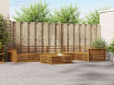 Outdoor Sofa Set 6 pcs Natural 3373494