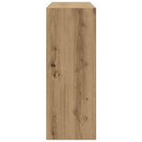 Console Table Artisan Oak 78x30x80 cm Engineered Wood 856621
