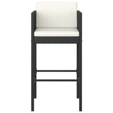 Garden Bar Set Black, Cream white 3095396