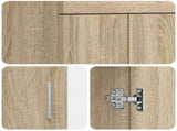 Bathroom Vanity with Sink Sonoma Oak 42 x 40 x 84.5 cm 890674