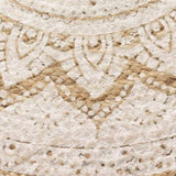 Area Rug Braided Jute Printed 150 cm Round 245341