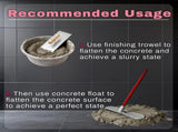 488 Concrete Bull Float with Trowel, Aluminium Alloy Concrete Finishing Tool, Adjustable 10931668