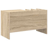 Record Cabinet Sonoma Oak 78.5 x 35 x 45 cm Engineered Wood 891074