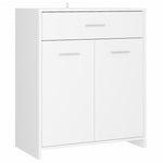 ZNTS 4 Piece Bathroom Furniture Set White 3071711