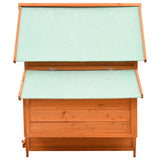 Chicken Coop 150x96x110 cm Solid Firwood 171459