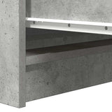 Sideboard Concrete Grey 100x35x99 cm Engineered Wood 3328492