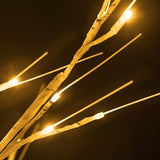 345146 LED White Birch Tree Warm White 240 LEDs 300 cm