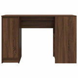 Desk Brown Oak 120x42x76 cm Engineered Wood 861820