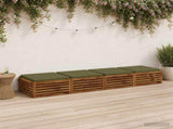 4-Piece Seat Cushions SOEST 4 pcs 100% Polyester Olive Green 944818