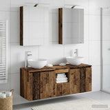 Bathroom Cabinet Set 5 pcs Old Wood Engineered Wood 3406357