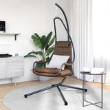 Hanging Egg Chair Folding Coffee 94 x 107 x 196.5 cm Steel 42003854