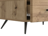 TV Cabinet Artisan Oak 147 x 34.5 x 30 cm Engineered Wood 895634