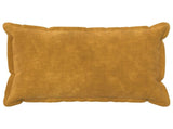 Cushion Cover 6 pcs HOUTEN Yellow 50 x 75 cm Microfiber Fleece 919864
