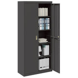 Storage Cabinet Black 90 x 40 x 200 cm Steel 3406172