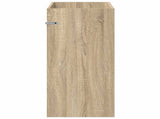 Bathroom Under Sink Cabinet Sonoma Oak 78.5 x 37.5 x 81 cm 890738