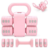 Multifunctional Dumbbells 2in 1 Home Dumbbell Kettlebells Adjustable Weight 68198840