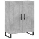 Highboard Concrete Grey 69.5x34x180 cm Engineered Wood 3189985