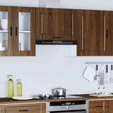 Kitchen Wall Cabinet Porto Brown Oak Engineered Wood 854084
