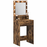 Dressing Table Smoked Oak 50 x 41 x 135 cm Engineered Wood 865122