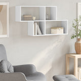 Wall Shelf White 100x20x53 cm Engineered Wood 848017
