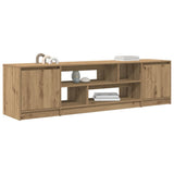 TV Cabinet Artisan Oak 188.5x41x50 cm Engineered Wood 3328425