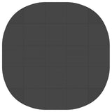 Pool Ground Mat 25 pcs 292 cm Round EVA Foam Black 42042636