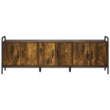 TV Cabinet 146 x 33 x 50 cm Smoked Oak Engineered Wood 8013742