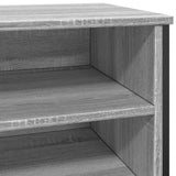 Shoe Cabinet Grey Sonoma 80x38x78 cm Engineered Wood 848652