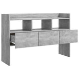Sideboard Concrete Grey 105x30x70 cm Engineered Wood 808381