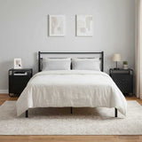 Bedside Cabinet 2 pcs Black Oak 40 x 36.5 x 50 cm 8007624