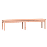 Garden Bench Natural Wood Solid Douglas Wood 2-seater Durable 824023
