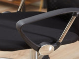 Ergonomic Office Chair Mesh Chair with Adjustable Height Tilt Function Black T3398P328235