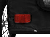 Pet Bike Trailer Black Oxford Fabric and Iron 93982