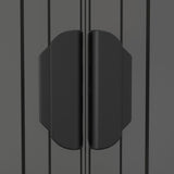 Garden Shed Light Grey 192x855x223 cm Galvanised Steel 3147446