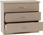 ZNTS Nevada 3 Drawer Chest 100-102-092