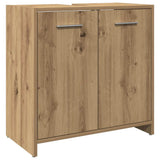 Bathroom Sink Cabinet Artisan Oak 60x33x60 cm Engineered Wood 856040