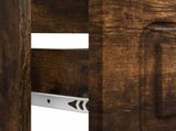 Bathroom Sink Cabinet UTRECHT Smoked Oak 82 x 41x 56 cm 897680