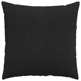 Sofa Pillows 2 pcs Black 80 x 80 cm Fabric 42014042