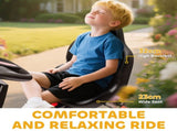 Pedal Go Kart for Kids Aged 3-6 Years, with Freewheel System, Brake, EVA Anti-Slip Wheels, Red T3398P378924
