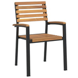 Garden Dining Set Brown and black 3155402