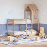 Kids' Bed Roof 60x89x134.5 cm Solid Wood Pine 846885