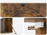 Wall-Mounted TV Cabinet Wall-mounted Smoked Oak 98 x 31 x 30 cm 898220
