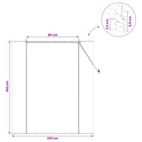 Roller Blind Natural 130 x 160 cm Bamboo 42039692