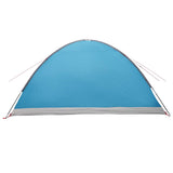 Cabin Tent with Roof Blue 8-Person Polyester and Steel 42028588
