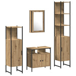 Bathroom Furniture Set 4 pcs Artisan oak 33 x 33 x 185.5 cm 3334426