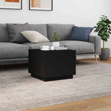 Coffee Table Black Engineered wood 50 cm x 50 cm x 40 cm 839869