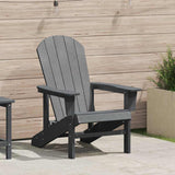 Adirondack Chair Light Grey 82 x 74 x 92 cm HDPE 42006624