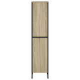 Bookcase Sonoma Oak 50x31x137.5 cm Engineered Wood 848610